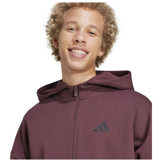 Adidas Ανδρική ζακέτα Future Icons 3-Stripes Full-Zip Hoodie Adidas Ανδρική ζακέτα Future Icons 3-Stripes Full-Zip Hoodie
